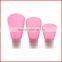 Eco-friendly feature silicone travel bottles set of 4