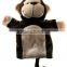 Plush monkey Animal Hand Puppet for kids gifts / home schools and other learning centers educating plush toys