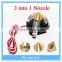 3D printer accessories 3 into1 out Multi Color Multi nozzle brass nozzle extruder nozzles 0.4mm for 1.75mm