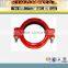 red painted Fire fighting fittings flexible coupling