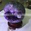 Natural Amethyst Geode Sphere Crystal Ornaments For Sale