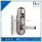 Elegant design handle fingerprint door lock with single latch
