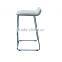 BS010B Metal stool with wooden top