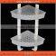 Two-double Triangle Style Multipurpose Plastic Shelves Plastic Storage Shelves