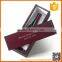 Luxury corrugated cardboard gift box for wine glass box