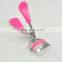 Good Quality Plastic Handle Pink Eyelash Curler With Comb