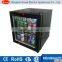 Commercial portable compact glass door mini display cfc free refrigerator