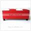 TDST-01-2 QVB JIANDE TONGDA RED AND WHITE COLOR PLASTIC BLACK FOOT WOOD FRAME PU SEAT HOME PU BENCH STORAGE BENCH SOFA