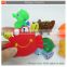 Eco friendly material non toxic cute funny baby tub town bath toy