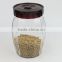 XL Passion Glass Canister Jar with Plastic Screw Lid