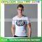 New fashion mens 100% cotton high quality casual short sleeve printed t-shirt