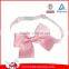 2015 Wholesale Polyester Pre-tied Ribbon Bows With Elastic Loop for Gift Wrapping
