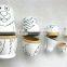 Kids funny wooden nesting doll diy toy