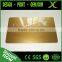 Free Design~~!! Best PVC Material CR80 PVC gold vip card