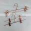Fashion New design rose gold metal pants hanger trousers hanger
