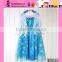 Fashion Layered Lace Dress Summer Short Sleeve Printed Frozen Elsa Dress Children