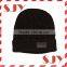 Warm Two Tone Chunky Soft Cable Knit Slouchy Beanie Hat