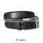 Genuine leather belt black shirt belt