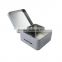 oem square tin box for electronic watch, sports watches metal box packaging,square tin box tin