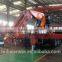 hand operated lifting equipment on truck, Model No.: SQ1600ZB6, 80ton truck crane with foldable booms.