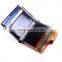 Boshiho vertical oil waxy cowhide lether color matching wallet