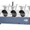 4CH 2MP Outdoor Wifi IP Camera POE Wifi Network NVR Kit