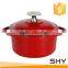 cooking products enamel cast iron pot from China