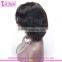 China wig supplier wholesale human hair short bob lace front wig natural color 10 inch brazilian hair lace front wig