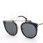 Women Upscale Retro Transparent Block Sunglasses