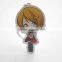 Custom cheap acrylic keychains plastic charm