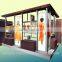 New design flower retail kiosk booth | flower vending kiosk in shopping mall