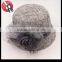 2016 new spring and summer hat visor color hemp breathable mesh silk bright line bucket cloche hat lady sun hat