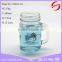 480ml hello kitty logo glass mason jar with factory price honey/jam bottle glass