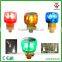 6 pcs LED strob warning signal lamp/Barrier solar energy blinker light