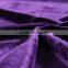 plain polyester wrap knitting korean velvet crushed velvet fabric Wash Velvet Fabric for sofa for trousers