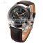 KS Navigator Automatic Mechanical Analog Men Leather Band Watch