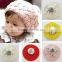 Cute Kid Girls Winter Warm Toddler Knitted Crochet Beanie Hat Cap For XMAS Gift