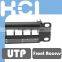 Taiwan Supplier Category 6 Front Access Keystone Jacks Patch Panel