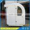 steel mobile food kiosk street food kiosk crepe food kiosk for sale