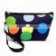 Neoprene Zipper Closure Travel Carrying Cosmetic Toiletry Bag Case