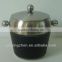 1.0L ice bucket stainless steel with lid