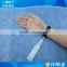 Pvc medical alert rfid disposable wristband