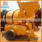 Small free falling cement mixer with capacity of 400l