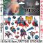 4 assorted superhero sticker packs for children with types of superhero capes
