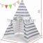 Children Canvas Play Indian Teepee Tent