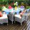 Audu Modern Waterproof Sydney Patio Dining Set,Wicker Dining Set
