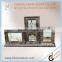 2017 hot selling good quality decorative antique wooden photo frame with multi opening