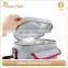 Grey Felt adjustable recycled Lunch bag Picnic Cooler bag with zipper