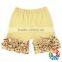 Wholesale Ruffled Organic Cotton Shorts High Quality Baby Training Pants