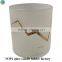 Glossy white heartbeat candle holder vintage wedding decorations